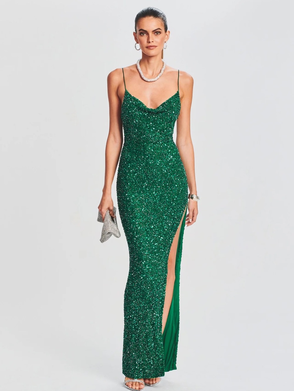 Retrofete Loretta Sequin Dress Small
